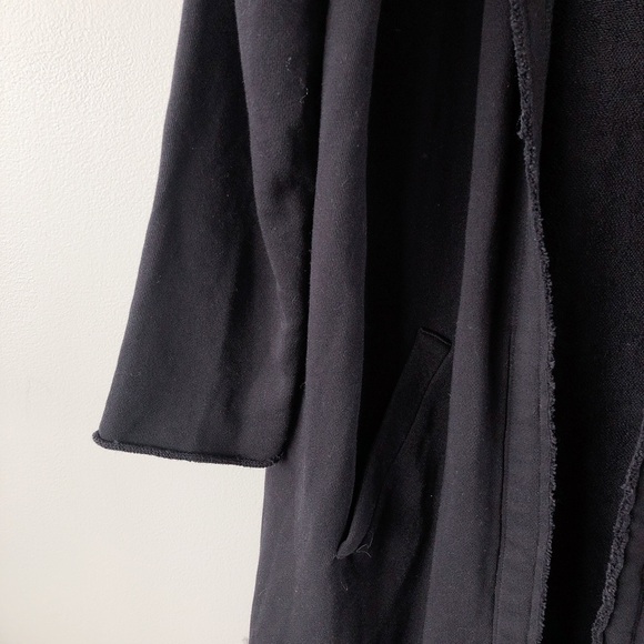 Eileen Fischer Sweater NWT black sweater cardigan women's duster cardi - Picture 3 of 11